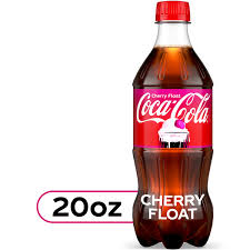 Coke Cherry Float 20oz / Case of 24 bottles