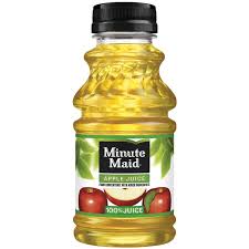 Minute Maid Apple Juice 10oz / Case of 24 bottles