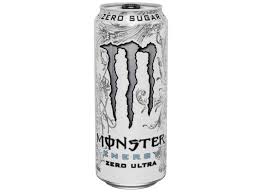 Monster Ultra Zero (White) 16oz / Case of 24 cans